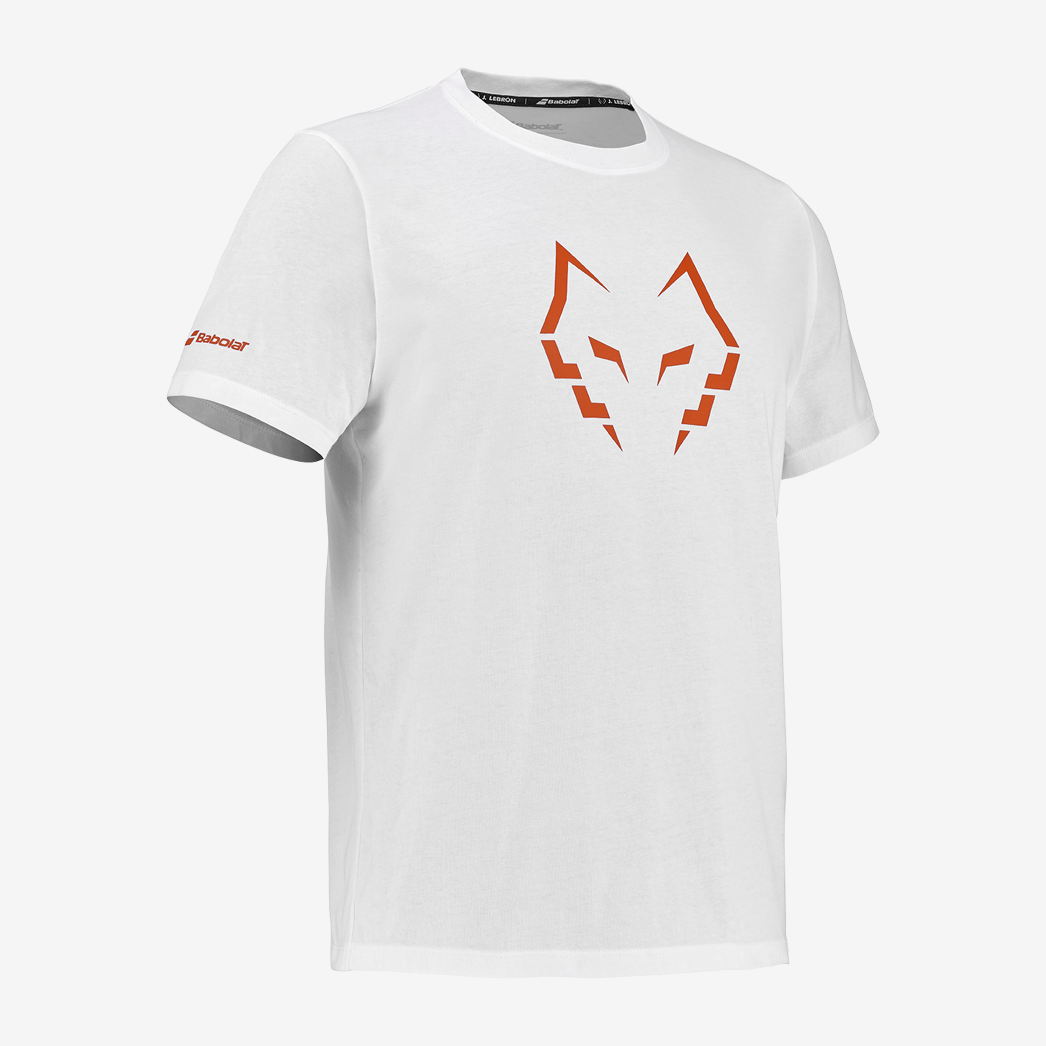 Babolat Cotton Tee Lebron Men's White