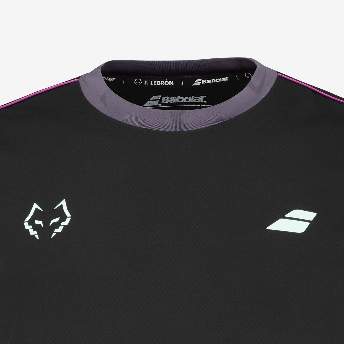 Babolat Crew Neck Tee Juan Lebron Black