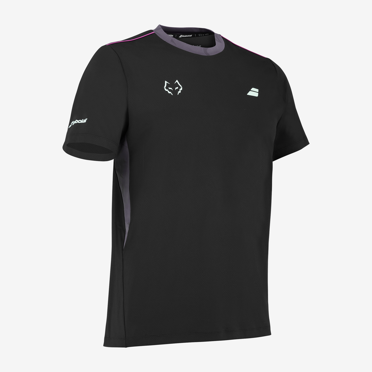 Babolat Crew Neck Tee Juan Lebron Black