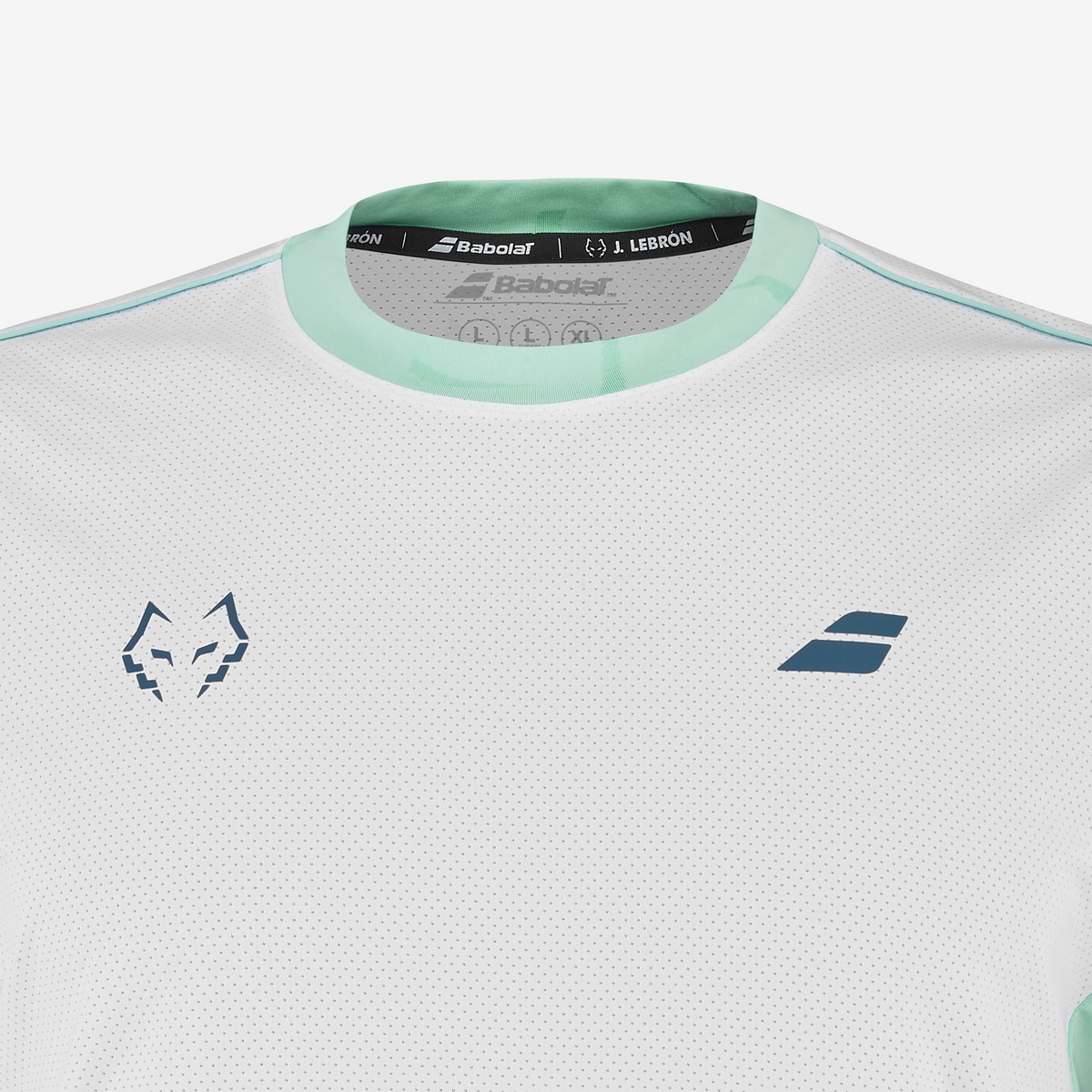 Babolat Crew Neck Tee Juan Lebron White