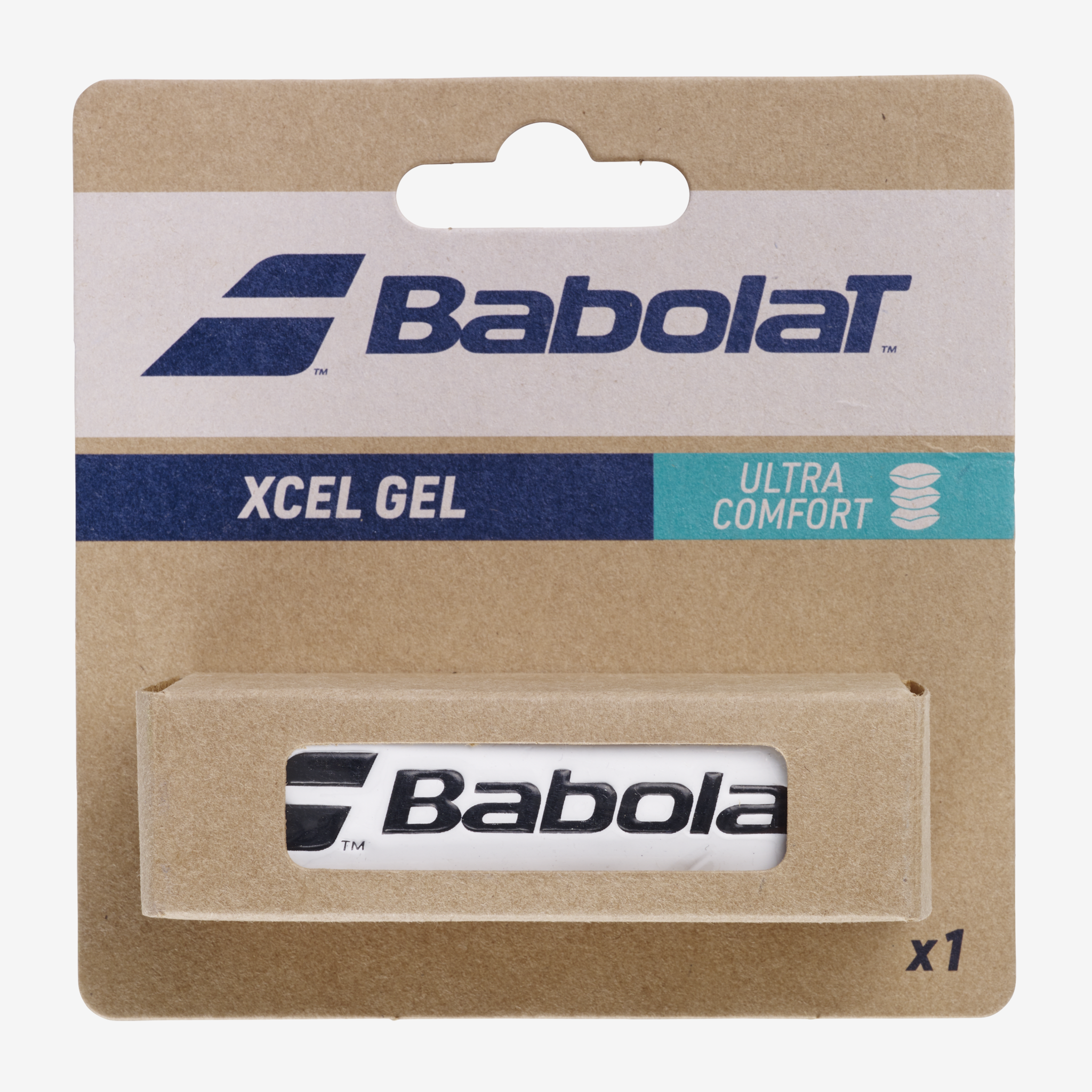 Babolat XCel Gel Comfort Replacement Grip - White
