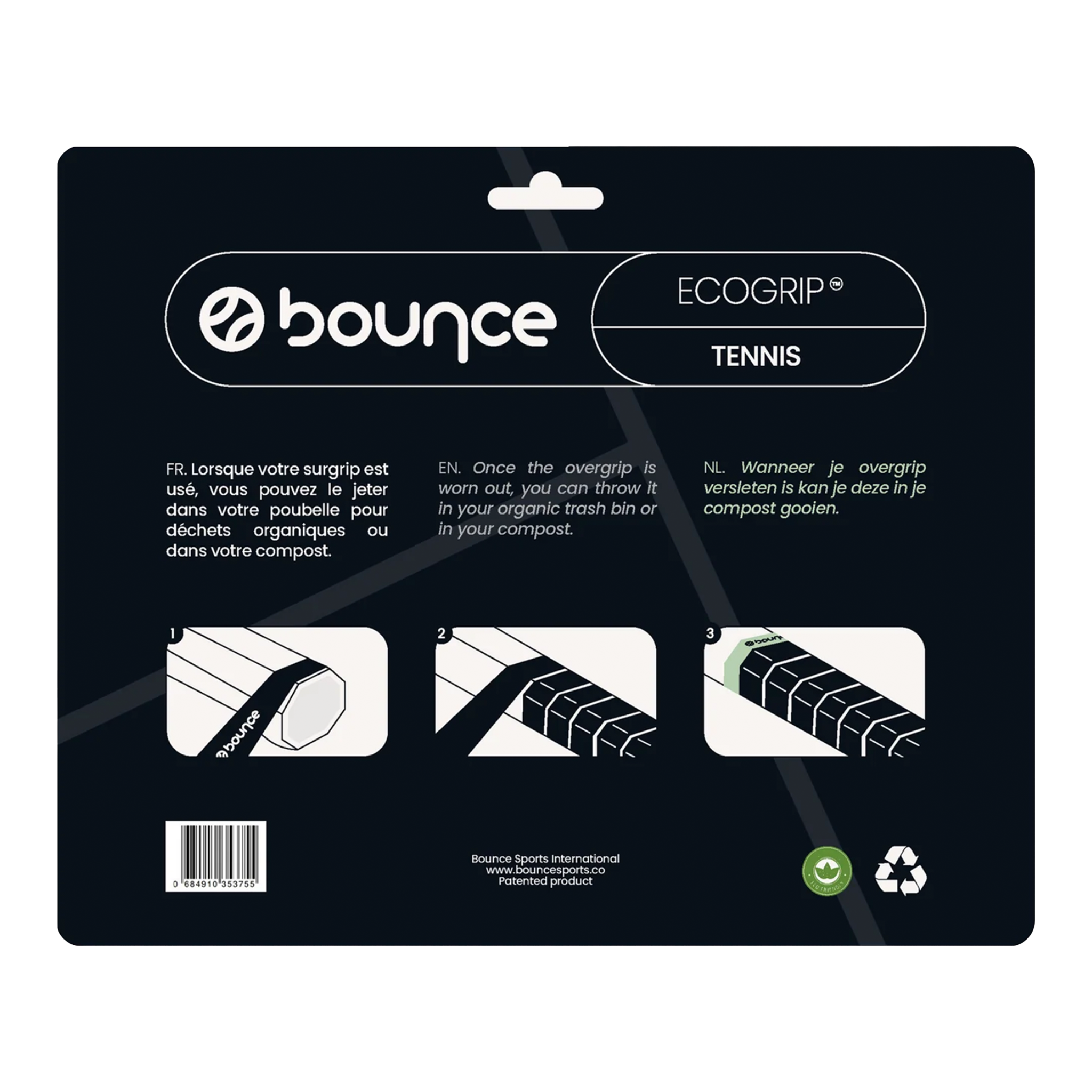 Bounce Ecogrip Tennis