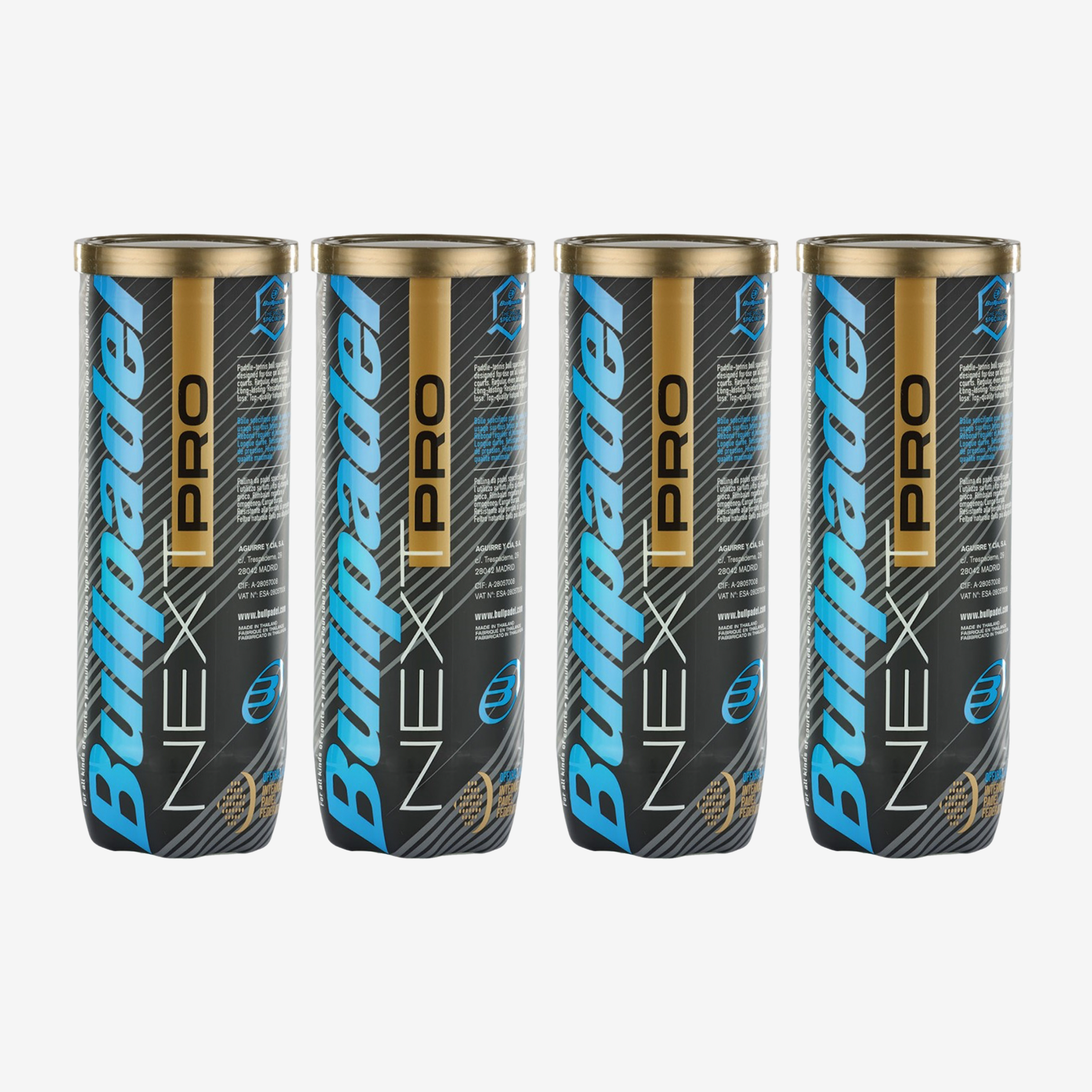 Bullpadel FIP Next Pro Padel Balls