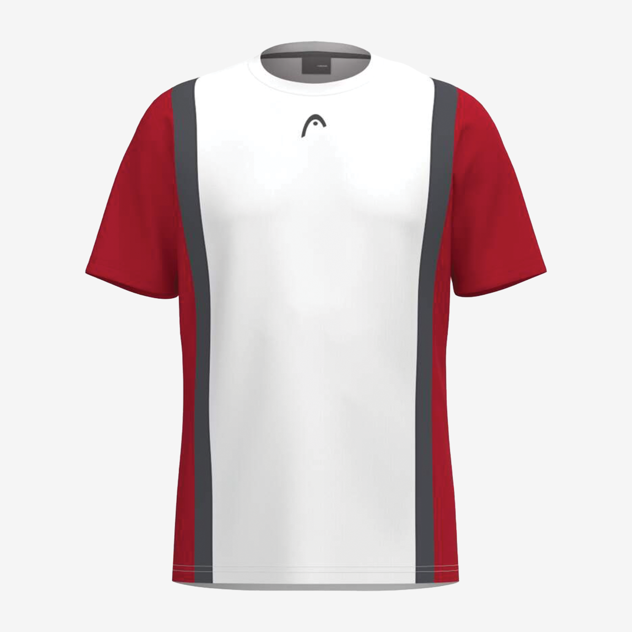 Head Club 25 Tech T-Shirt Red/ White Men's