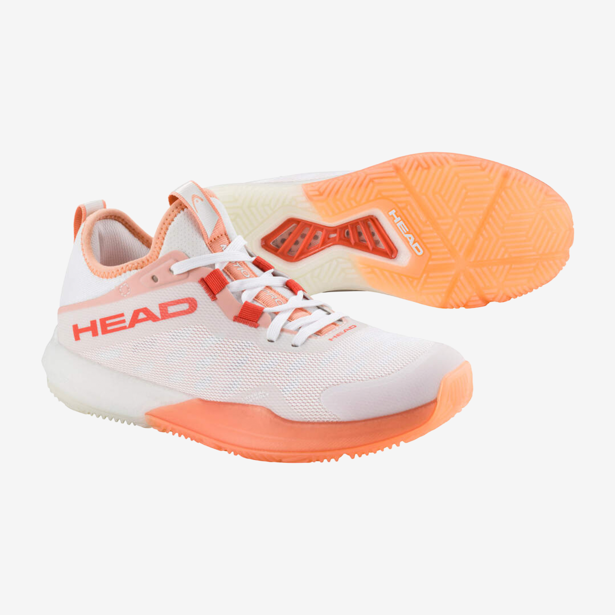 Head Motion Pro Women's Padel Shoes White/Coral