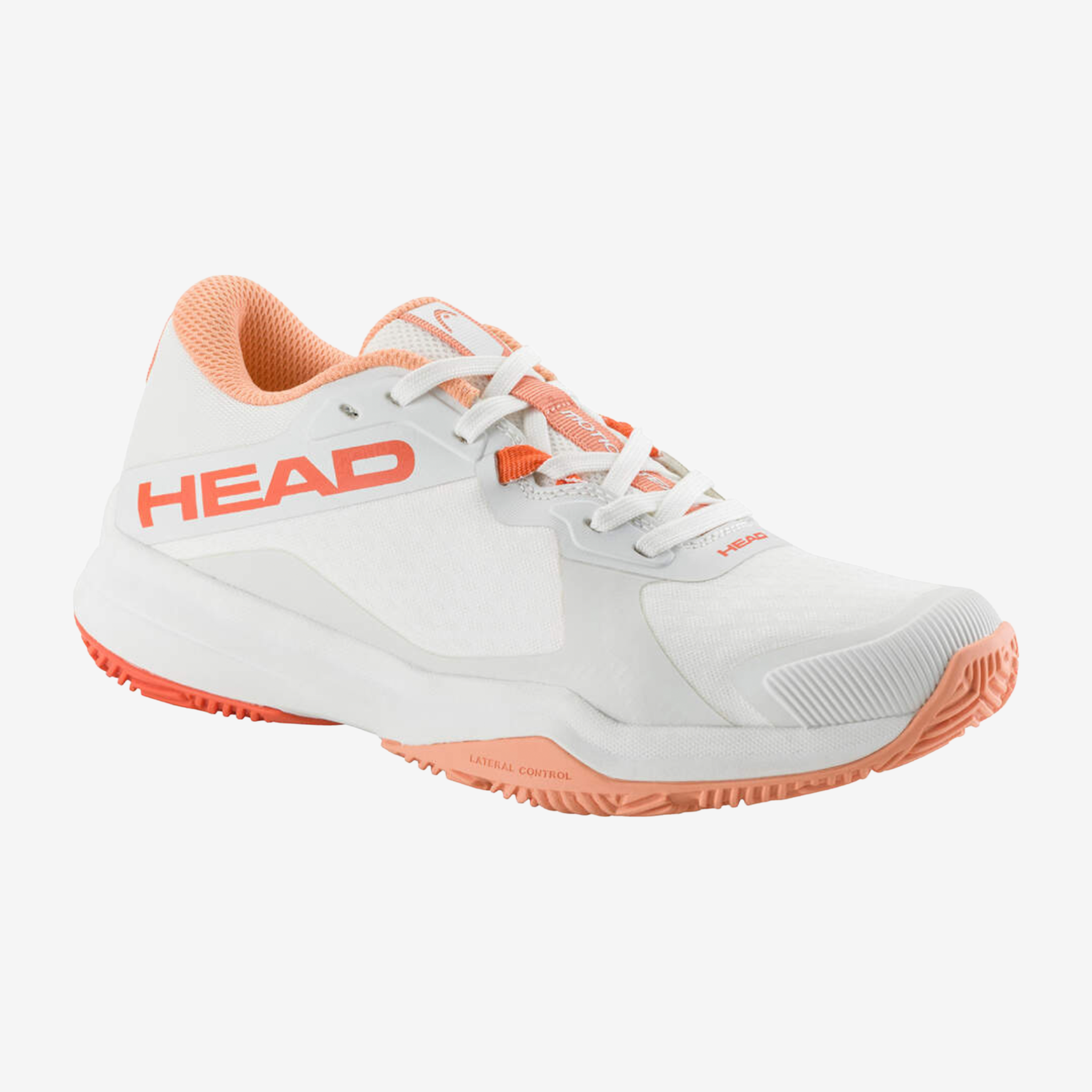 Head Motion Team Women's Padel Shoes White/Coral