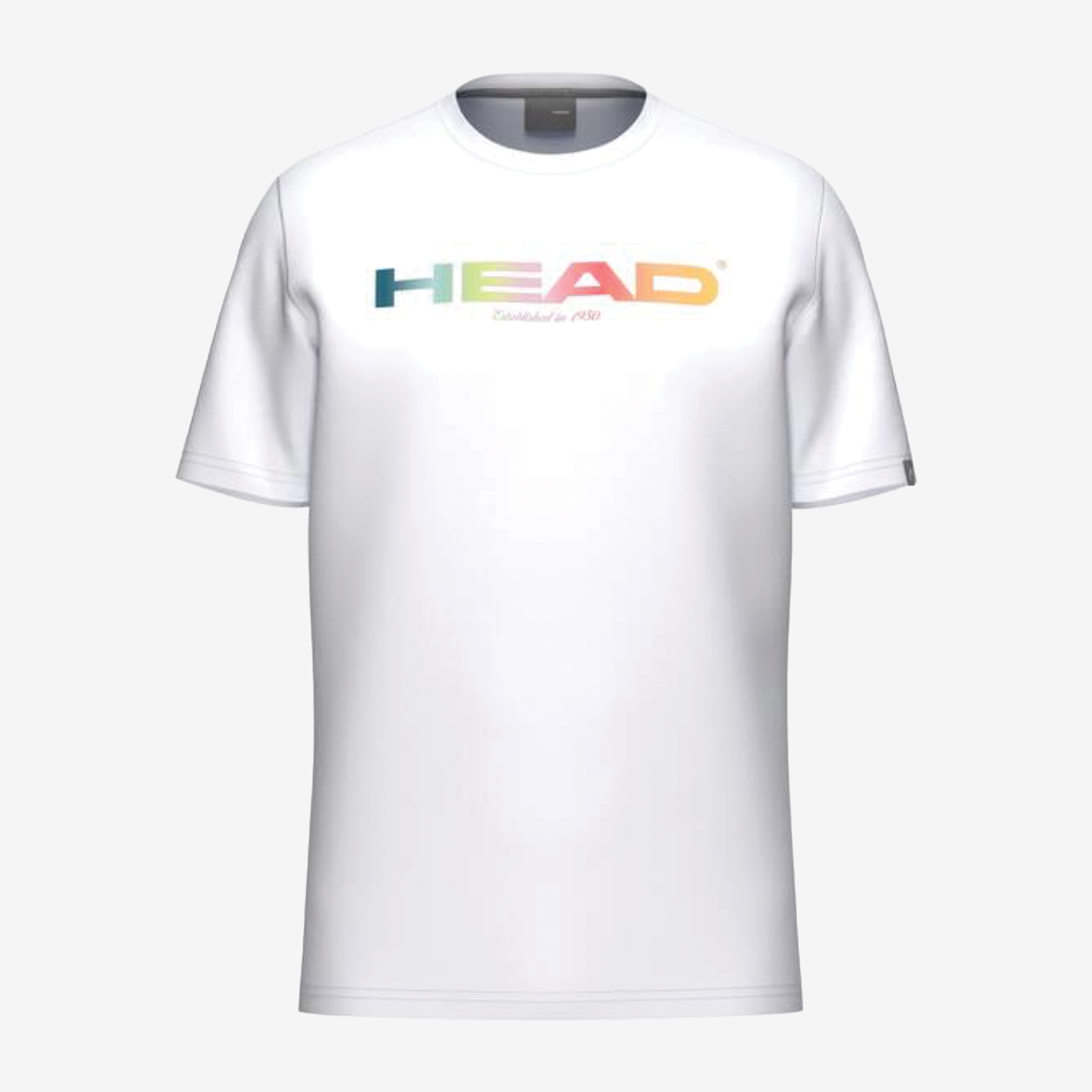 Head Rainbow T-Shirt White Men's