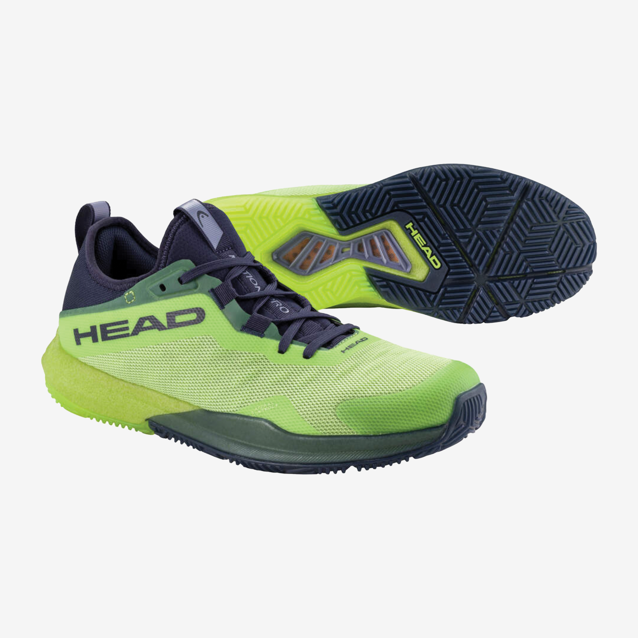 Head Motion Pro Men's Padel Shoes Lime/Navy