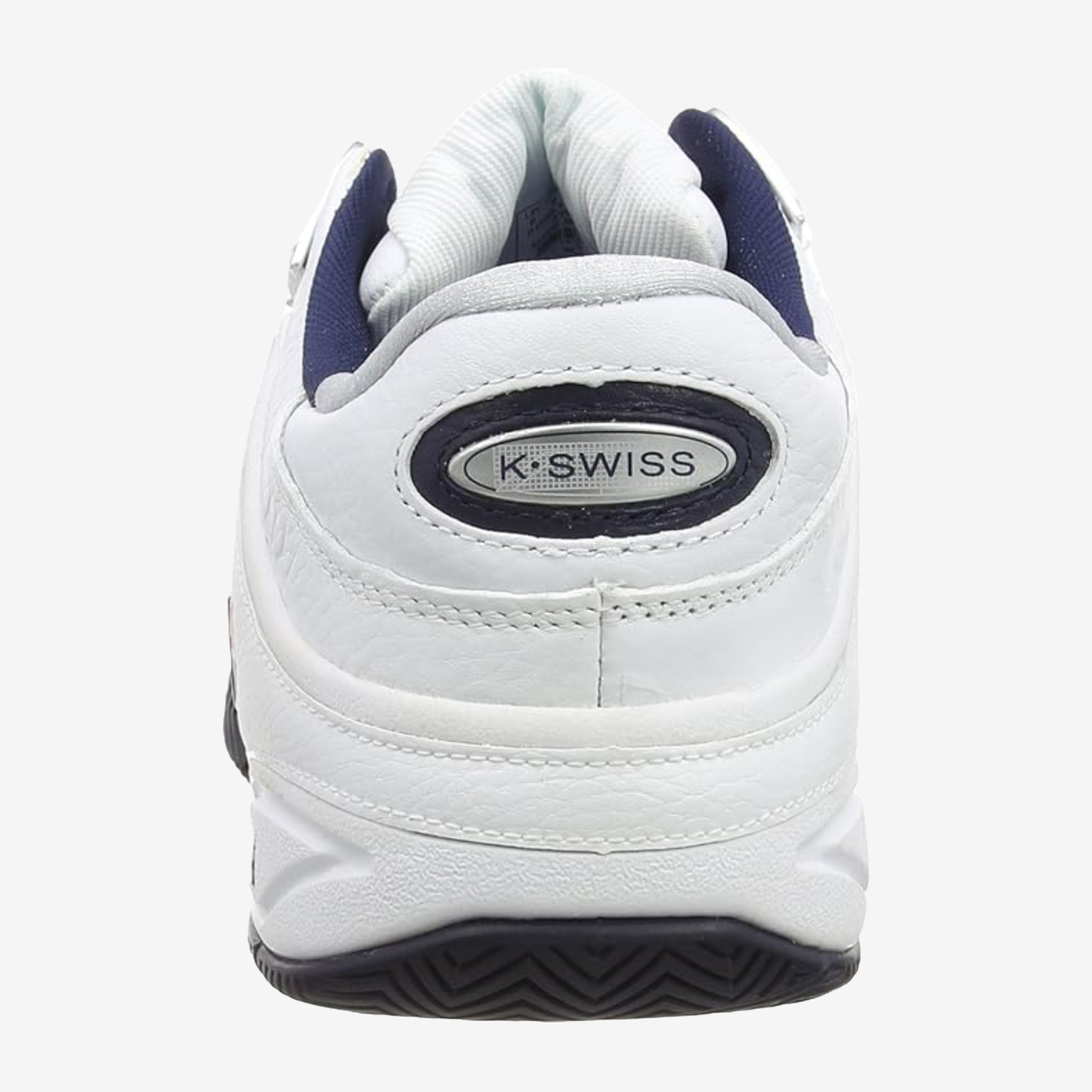 K-Swiss Defier RS Men's White/Dress Blues/Fiery Red