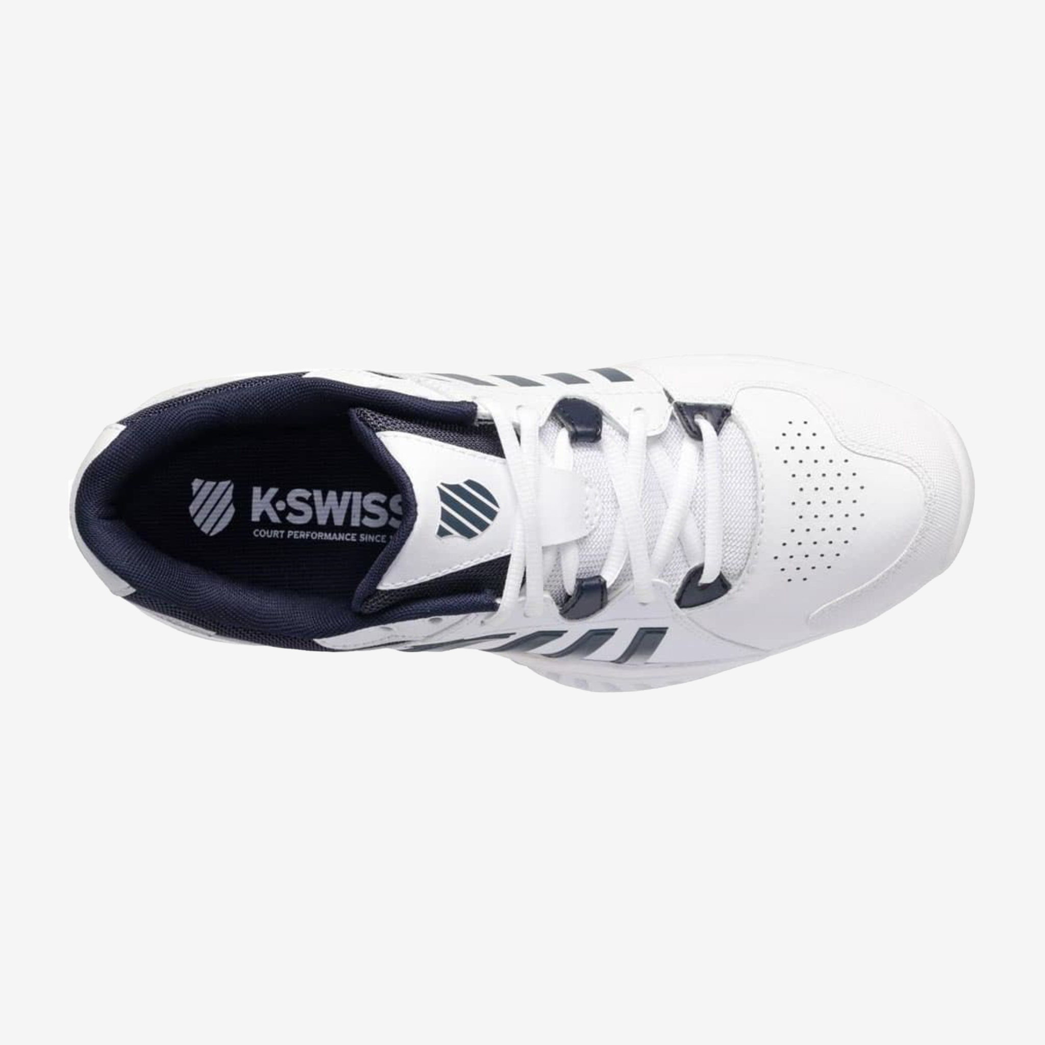 K-Swiss Receiver V Men's White/Peacoat/Silver