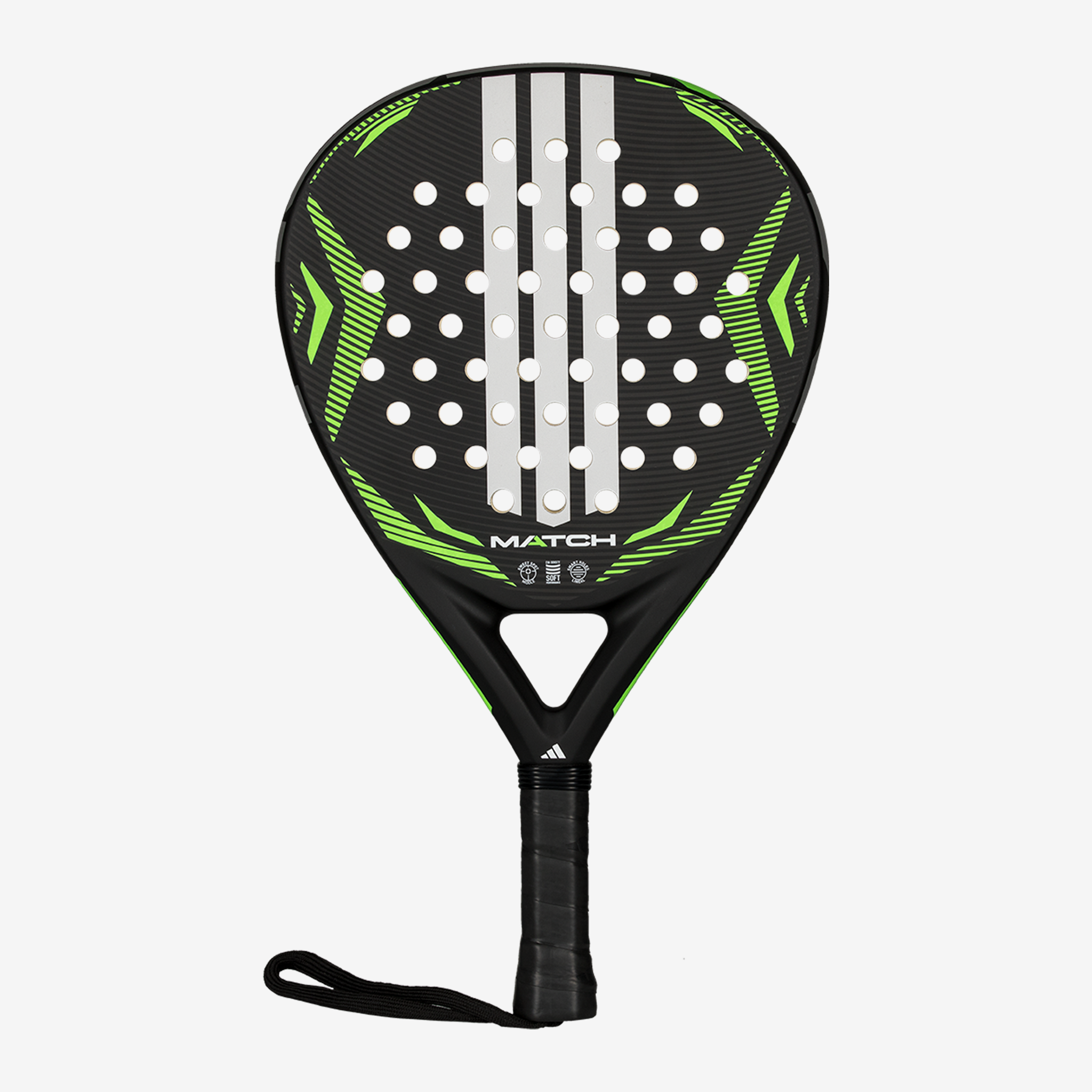 Adidas Match Black/Green Padel (2026)