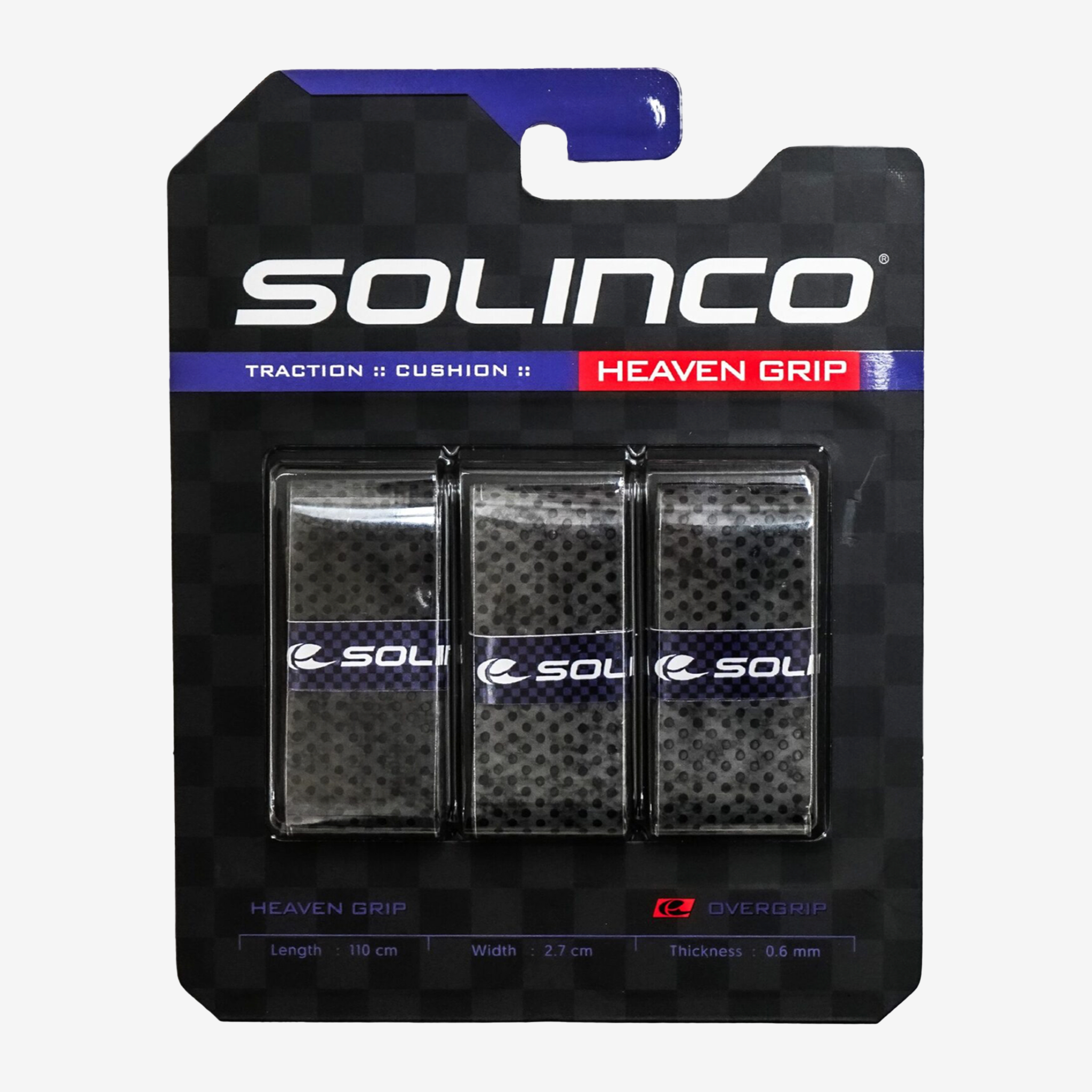 Solinco Heaven Grip Dark Grey (3 Pack)