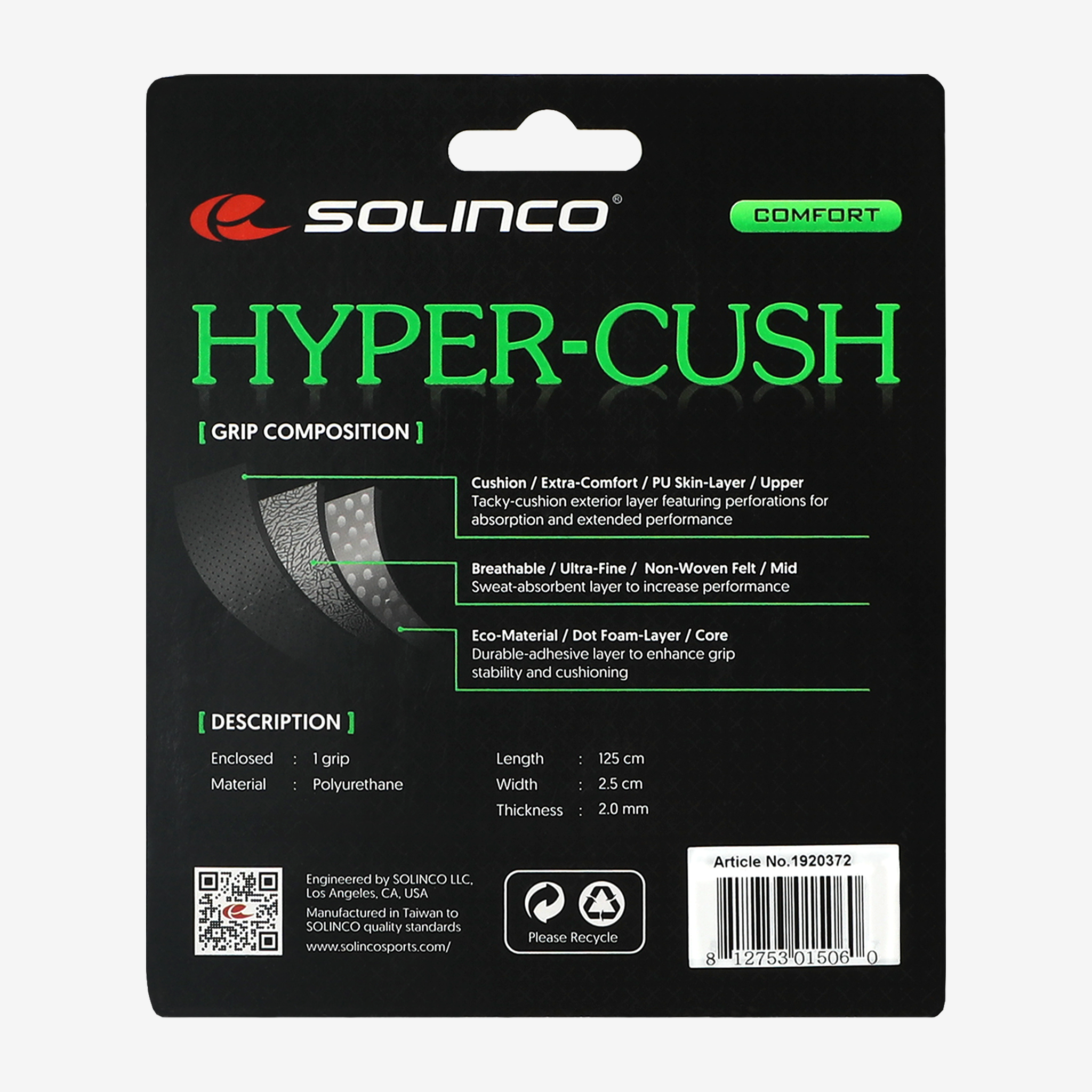 Solinco Hyper-Cush Replacement Grip