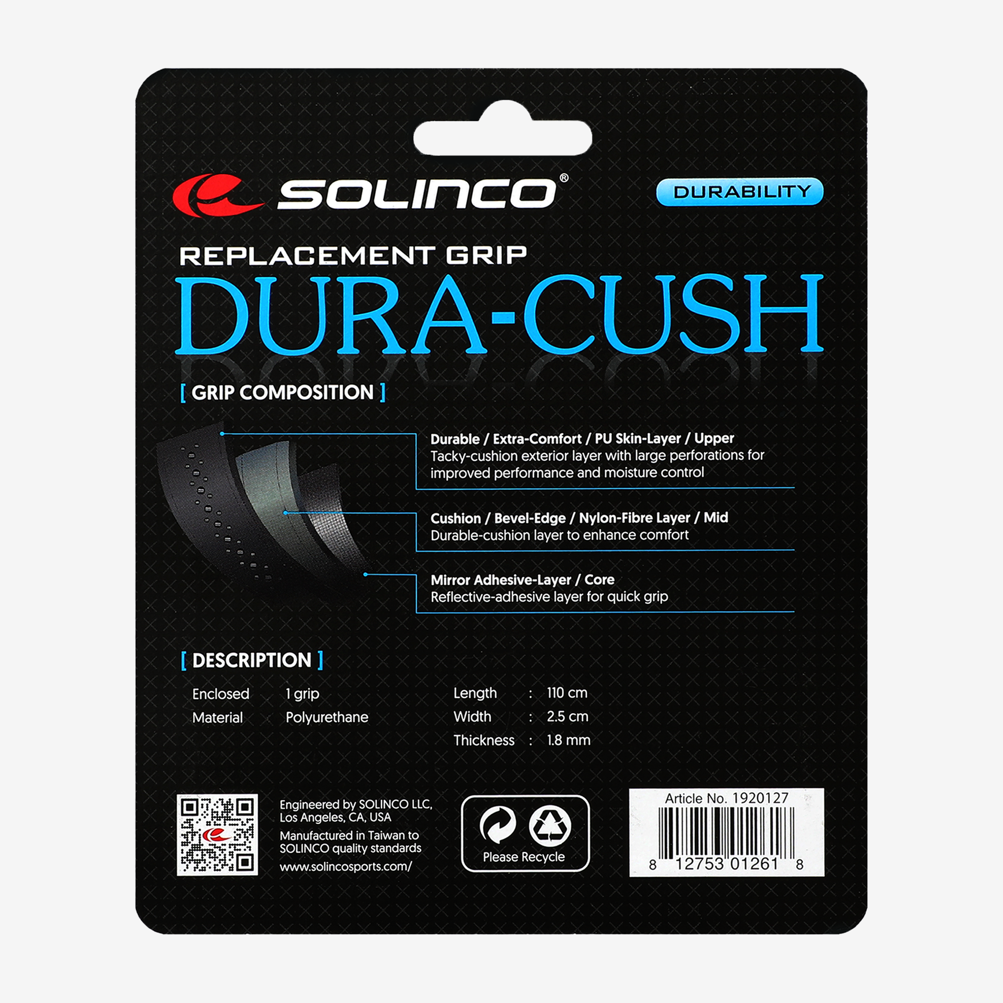 Solinco Dura-Cush Replacement Grip