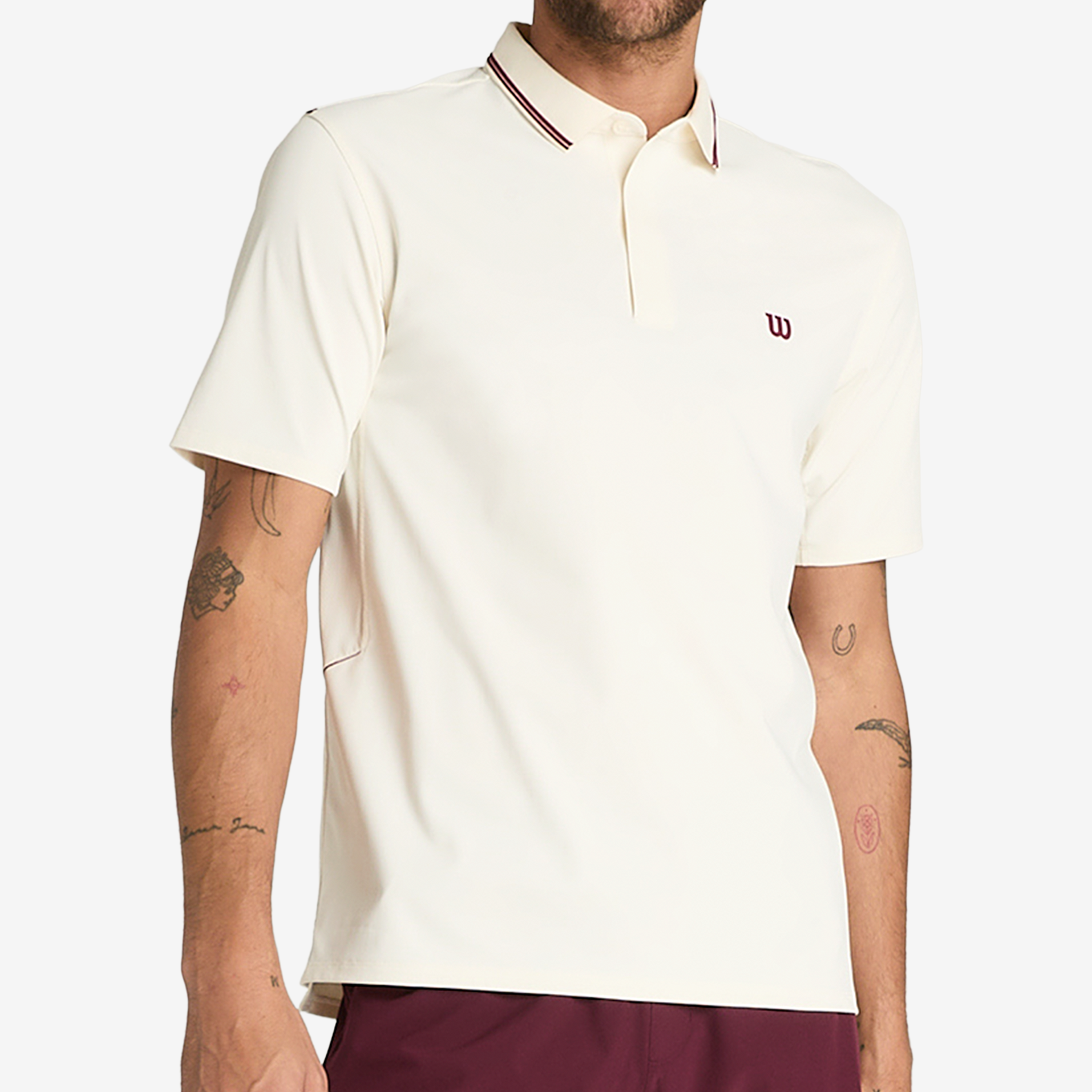 Wilson Challengers Technical Polo Men's Sandrift