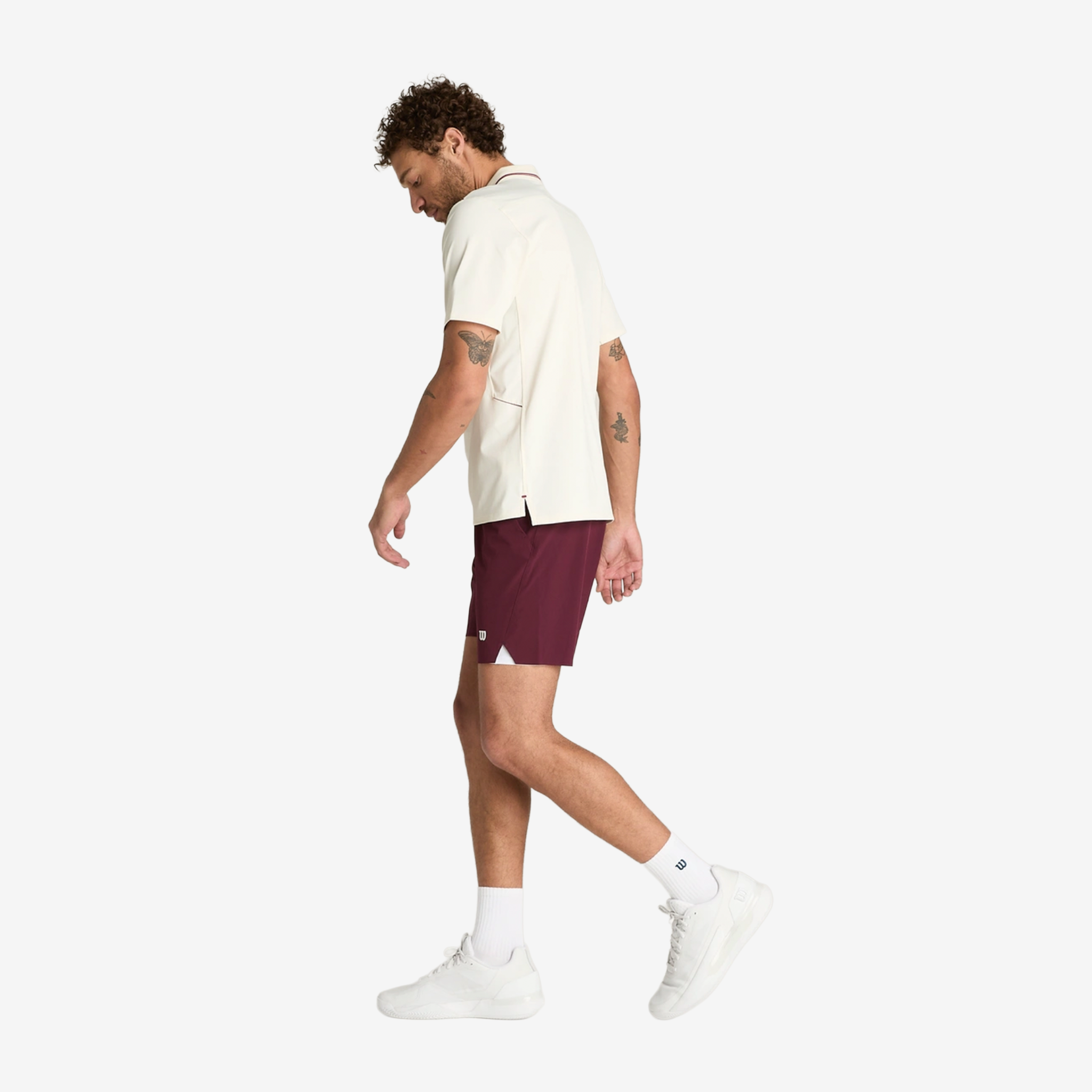 Wilson Challengers Technical Polo Men's Sandrift