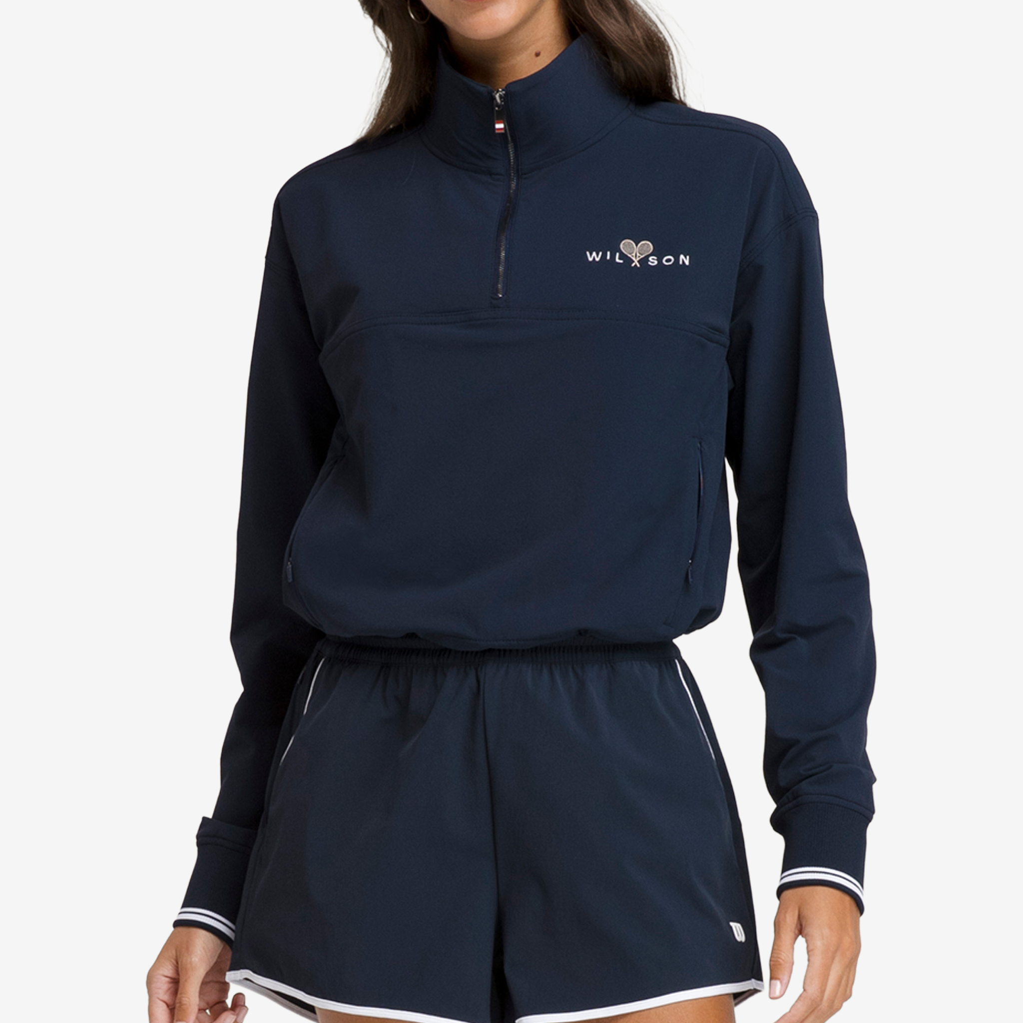 Wilson Davenport Woven Pop Over Women's Classic Navy