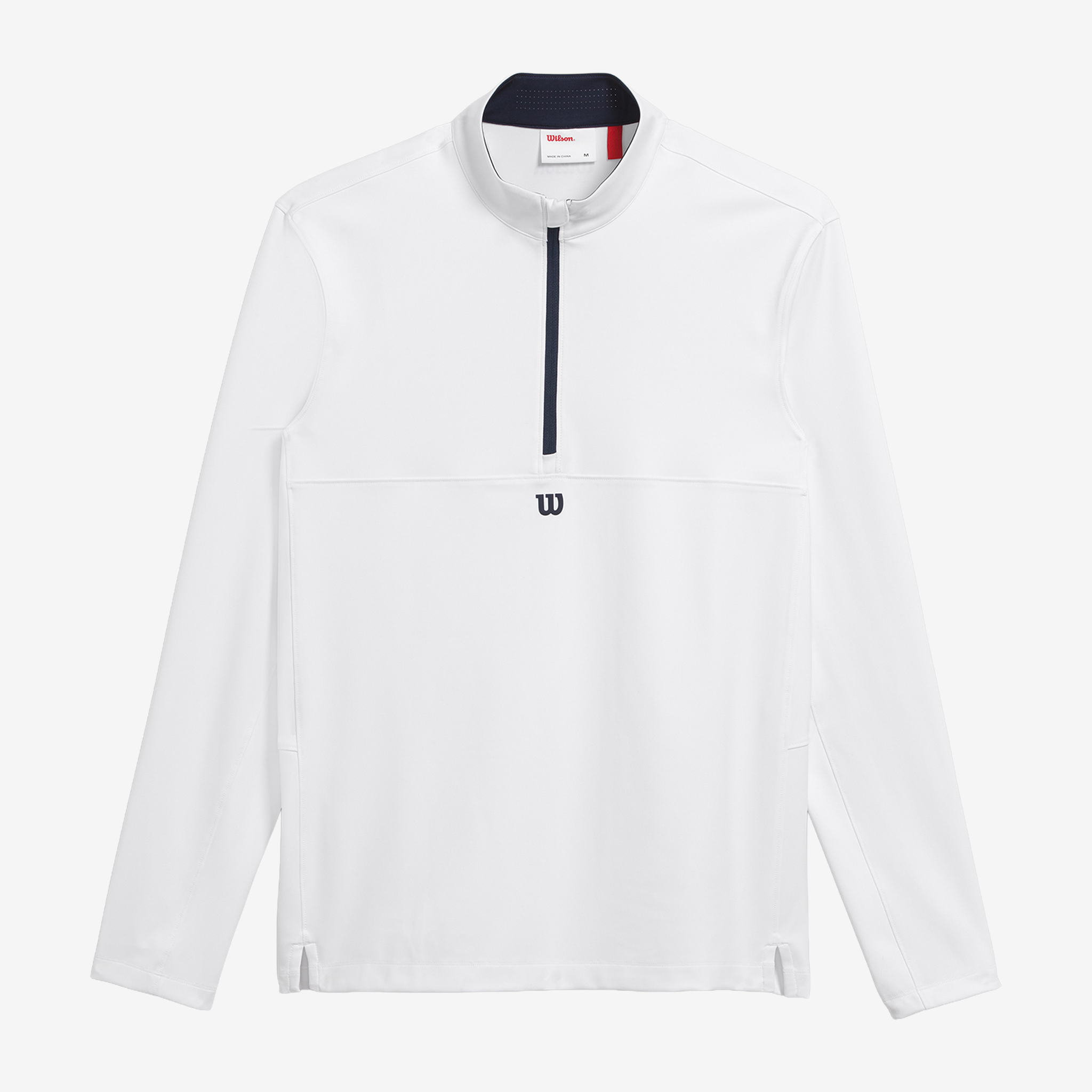 Wilson Elevate Performance Half-Zip Men's Bright White