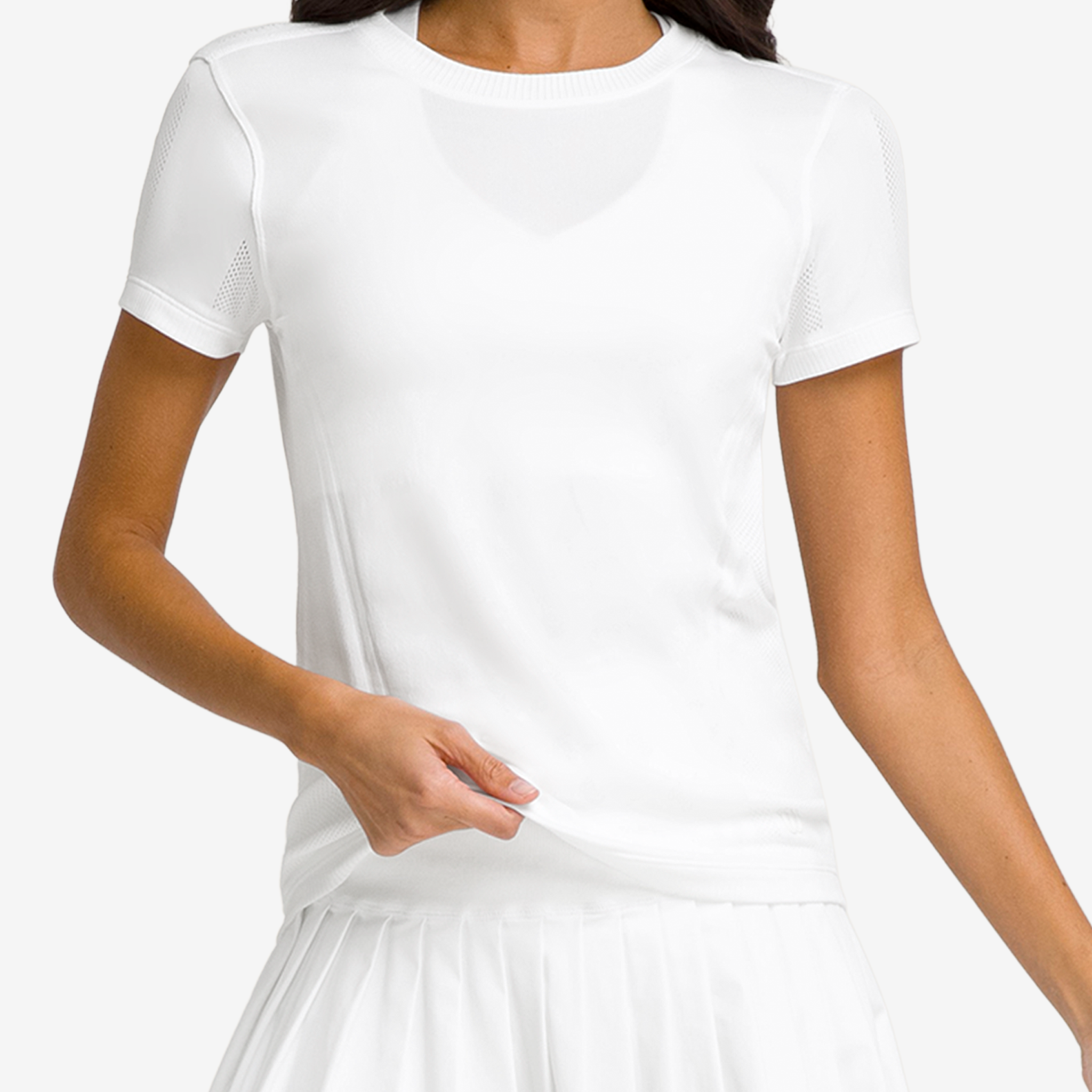 Wilson Pro Seamless Tee Women's Bright White