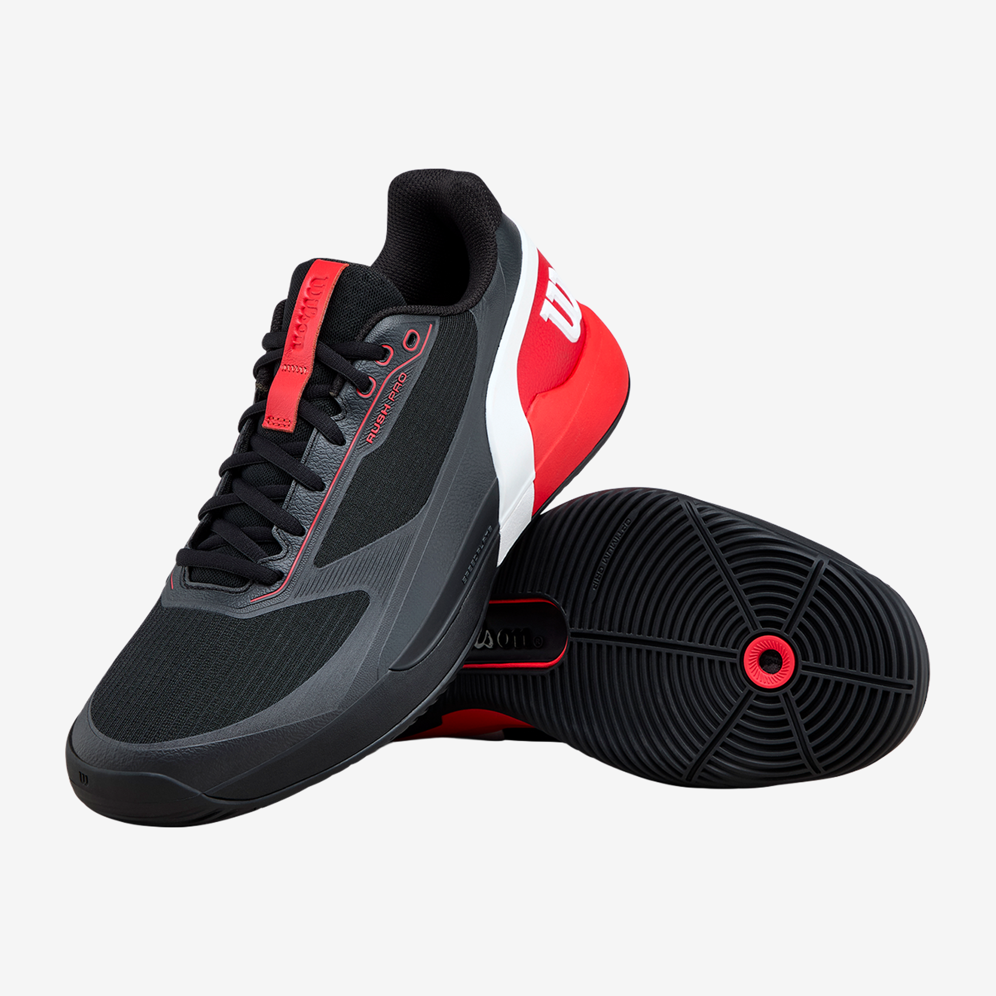 Wilson Rush Pro 5 Padel Men's Black/Red