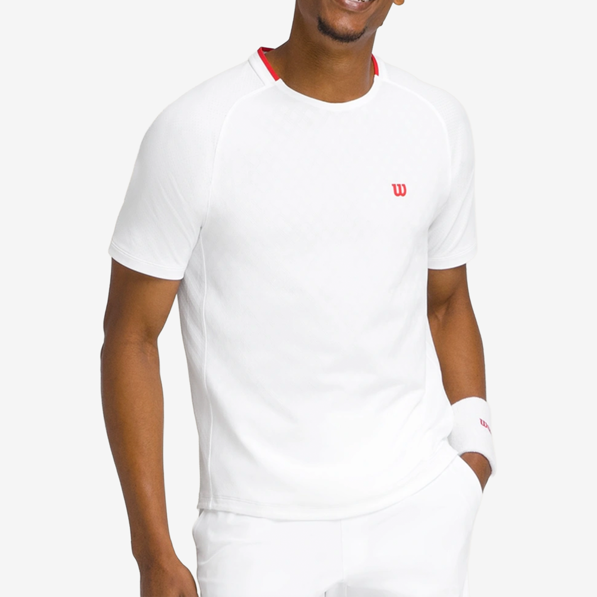 Wilson Serve Out Tee Men's Bright White