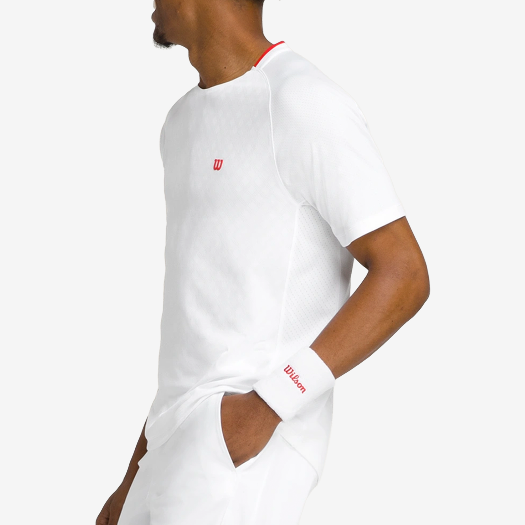 Wilson Serve Out Tee Men's Bright White