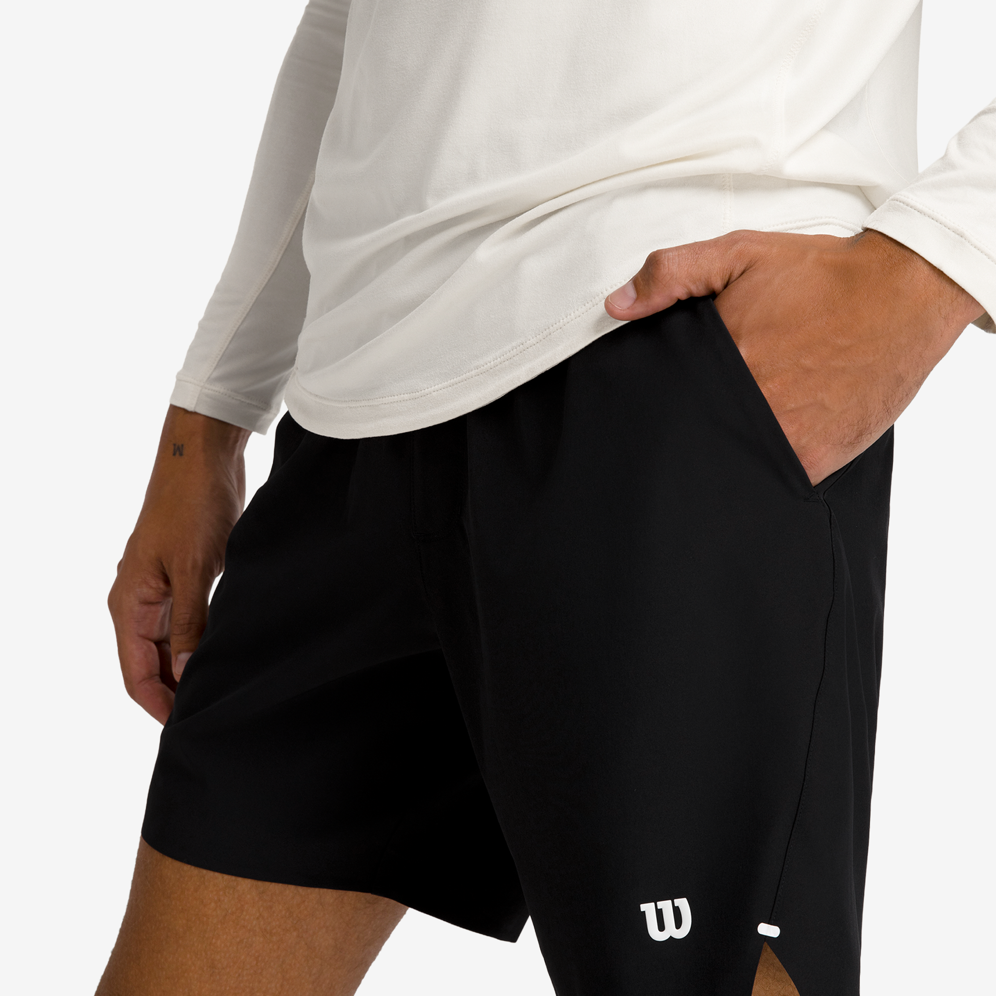 Wilson Tournament V2 7" Shorts Men's Black