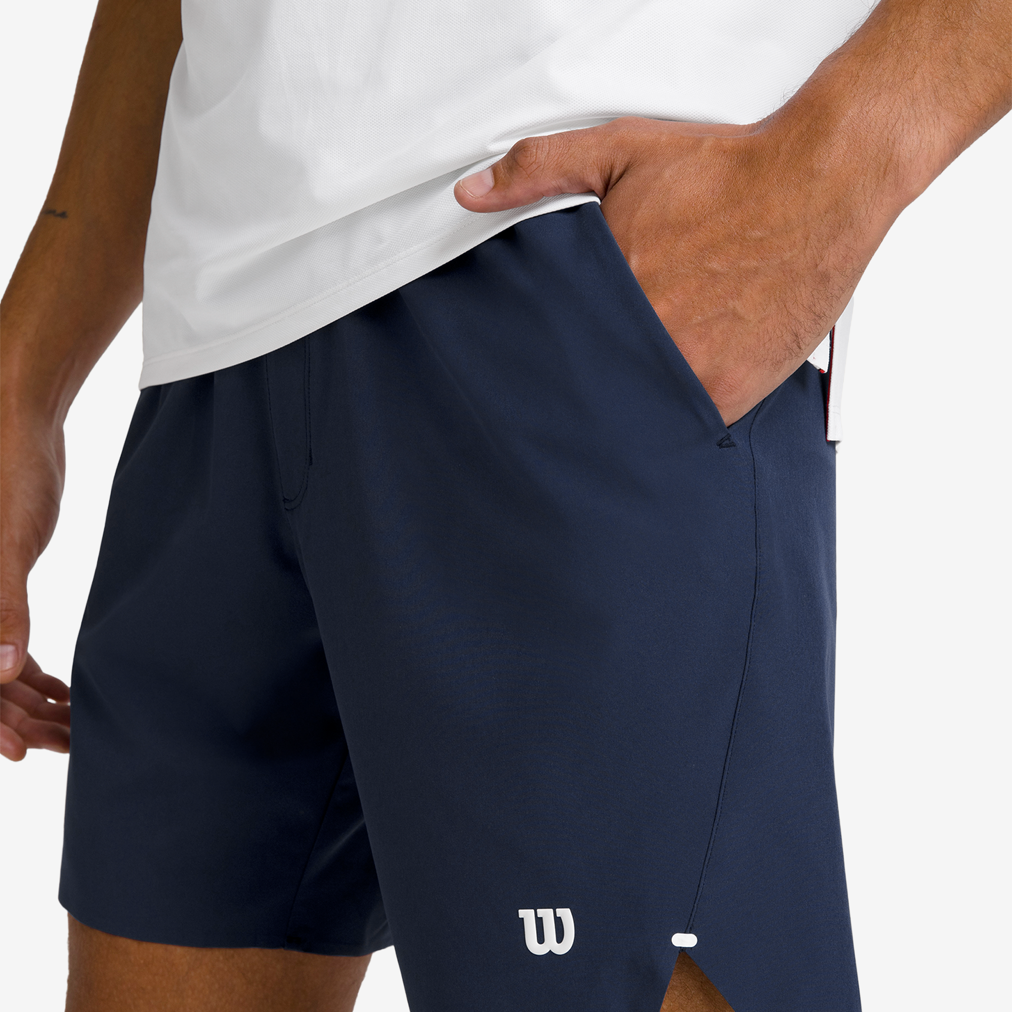 Wilson Tournament V2 7" Shorts Men's Classic Navy