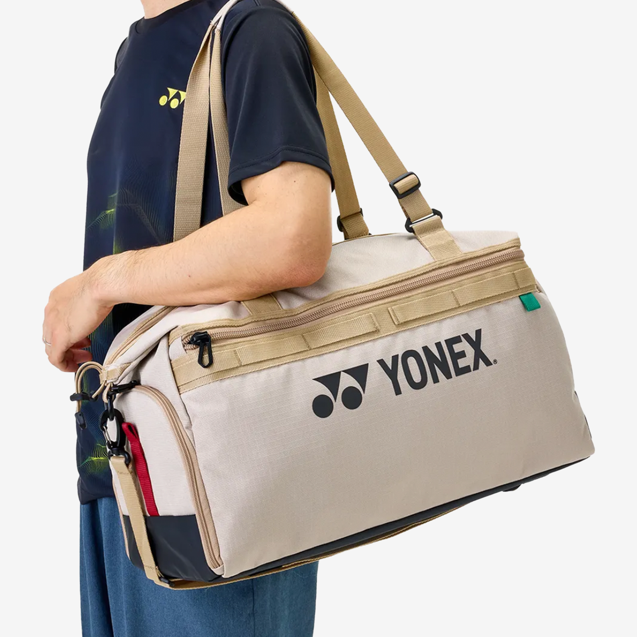 Yonex Gearlogic Boston Bag Beige