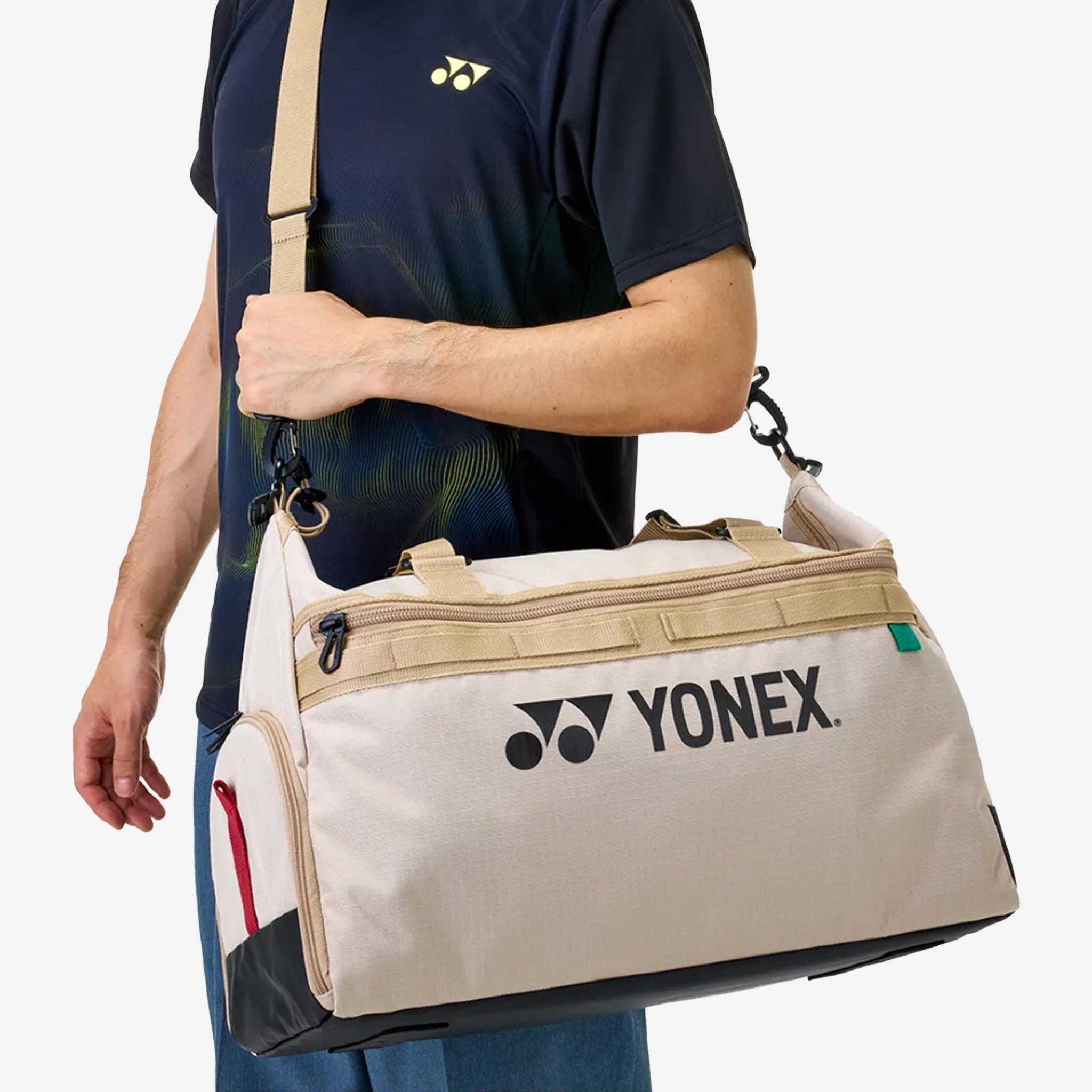 Yonex Gearlogic Boston Bag Beige