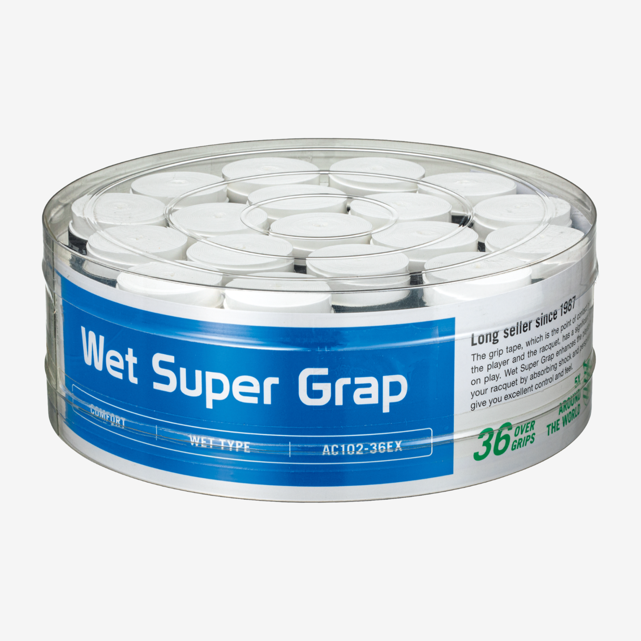 Yonex Wet Super Grap White (36 Grips)